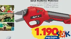 APRİLLA ŞARJLI BUDAMA MAKİNESİ